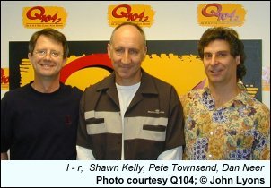 Pete Townsend Visits Q104